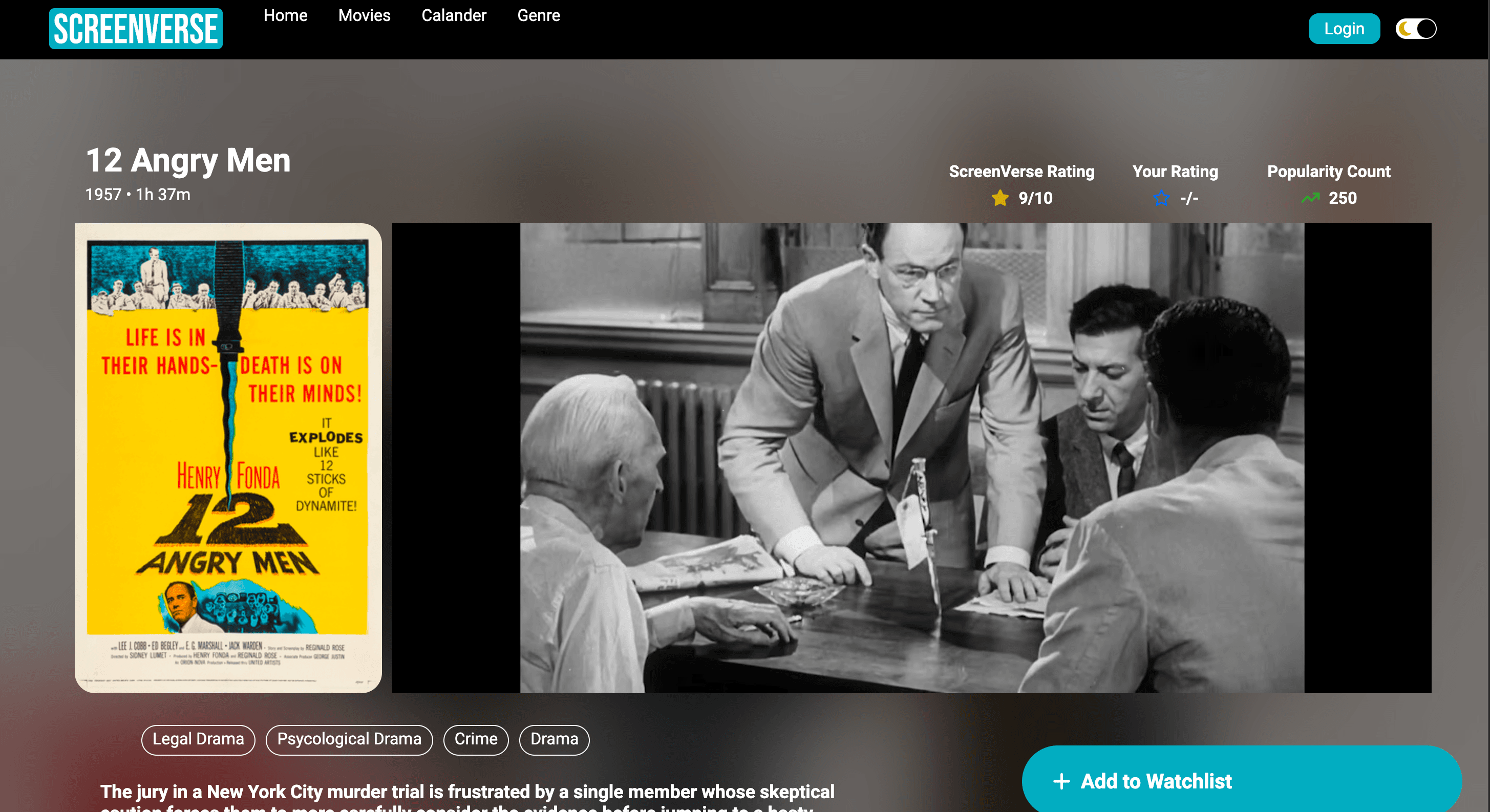 ScreenVerse: Movie Database screenshot 2