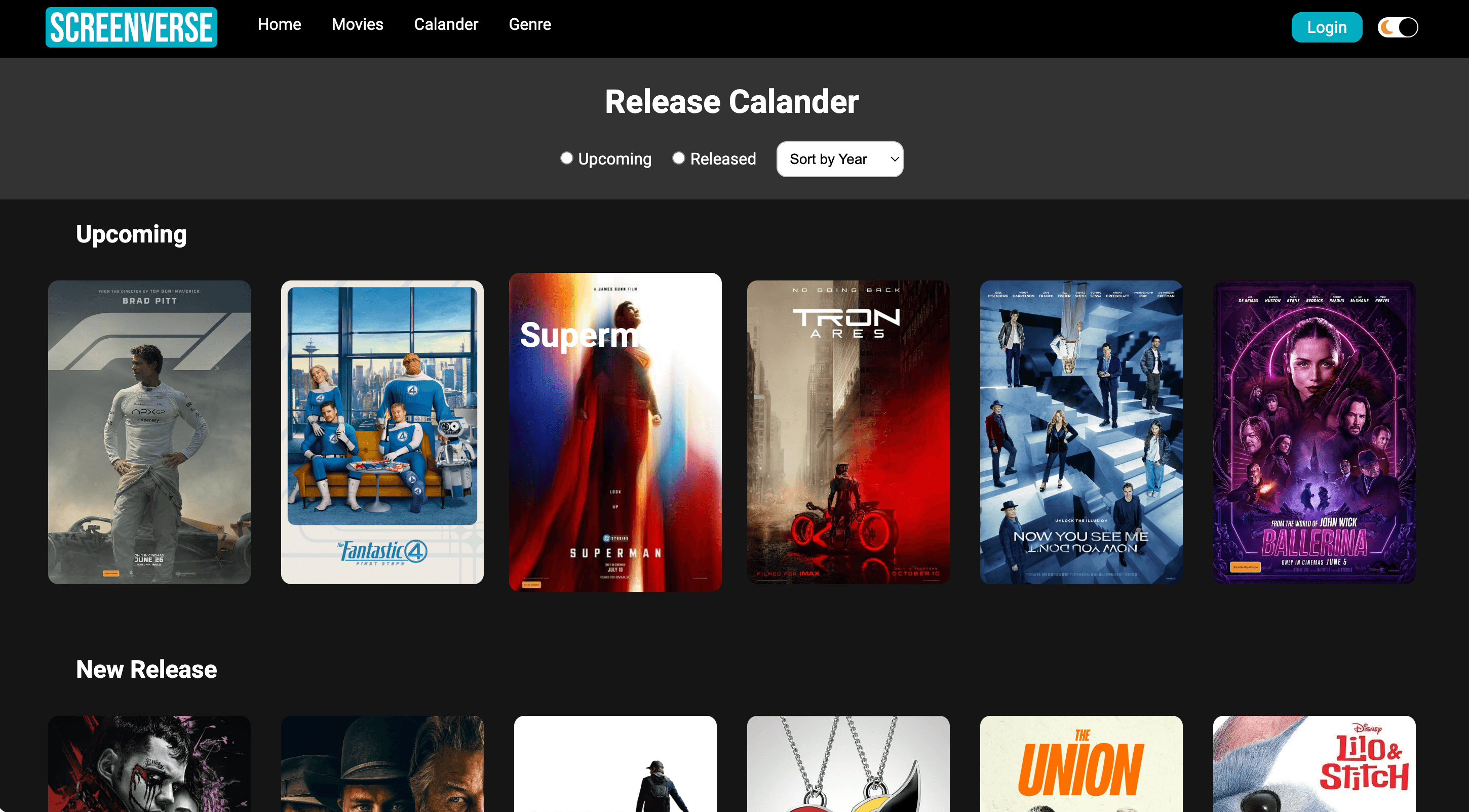 ScreenVerse: Movie Database screenshot 5